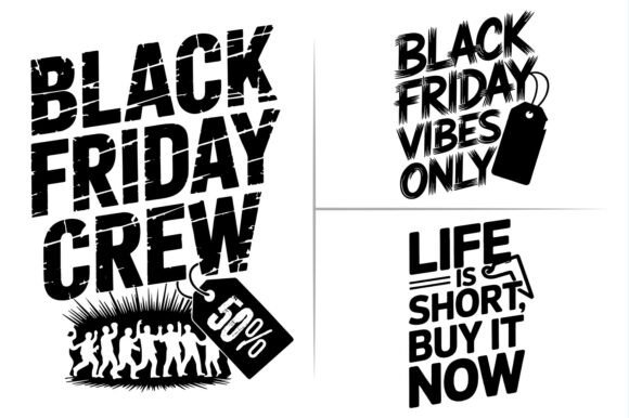 Black Friday SVG Cricut Cut Crafts File