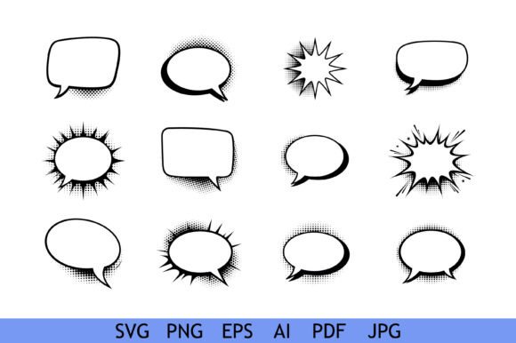 Retro Comic Speech Bubble Set Review
