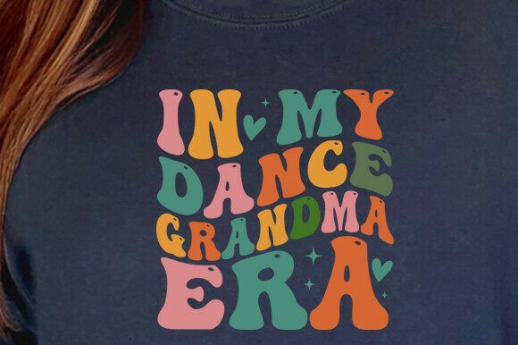 Retro Dance Grandma Era T-shirt Design