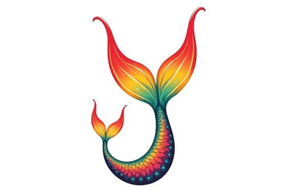 Retro Groovy Cartoon Mermaid Art Review
